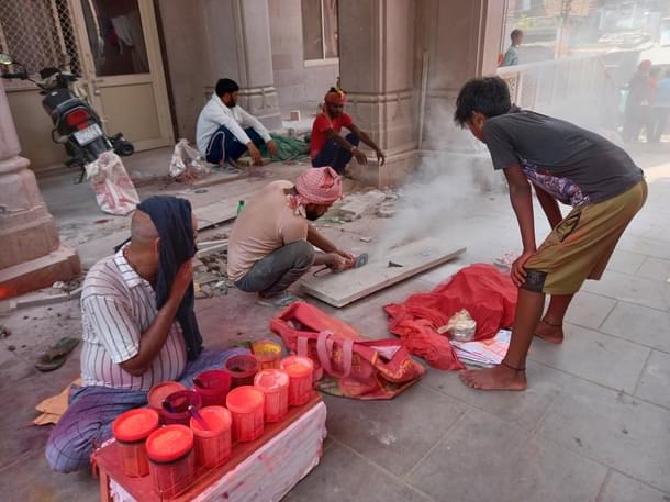 Work continues at the corridor